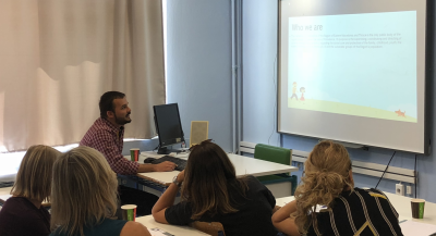 26 Sep. 2018: Working meeting with Mr. Sotiris Sotiriadis in Kavala, Greece