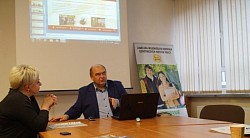 15 March 2018: Working meeting with Dr Piotr Gawryszczak in Lublin, Poland