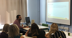 26 Sep. 2018: Working meeting with Mr. Sotiris Sotiriadis in Kavala, Greece